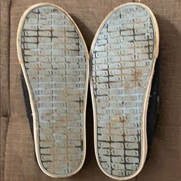 GUC MEN’S SIZE 8 BLACK SANUK BOAT-STYLE SHOES - Picture 4 of 5